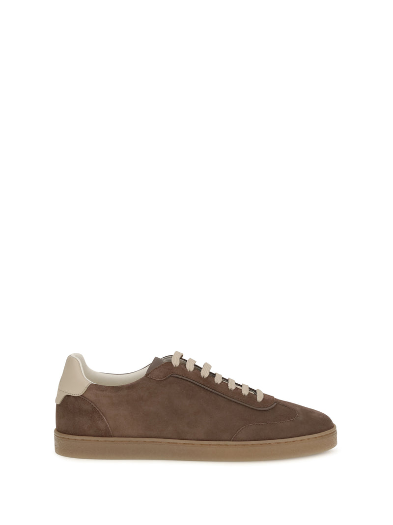 Brunello Cucinelli Brunello Cucinelli Suede Sneakers - World Class Fashion