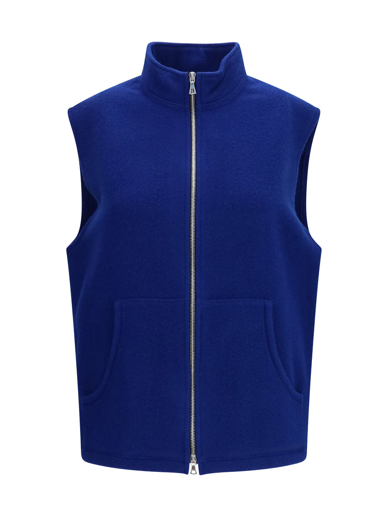 Rier Rier Virgin Wool Vest Indigo Women - World Class Fashion