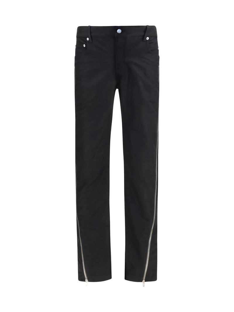 Rick Owens Rick Owens Vega Jeans With Side Zip - World Class Fashion