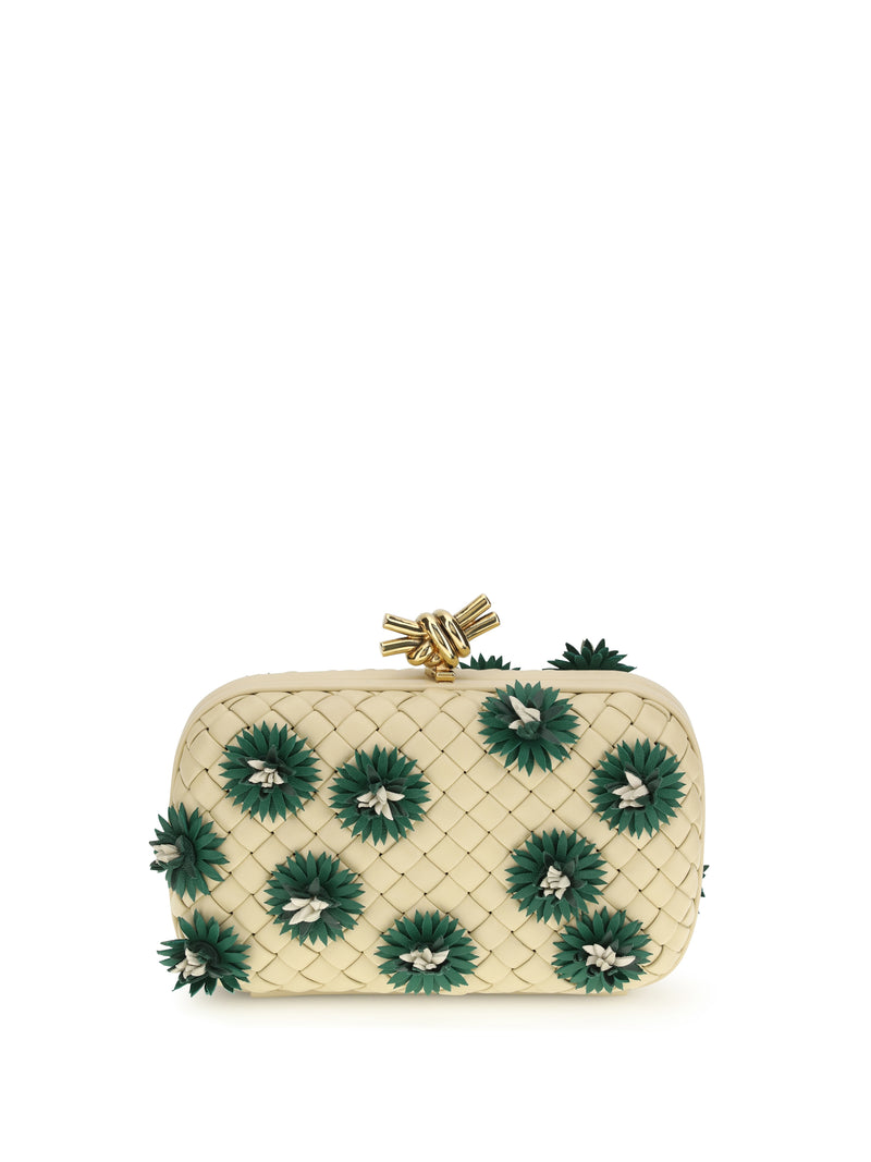 Bottega Veneta Bottega Veneta Knot Clutch Tufo Flowers Mix-MB - World Class Fashion