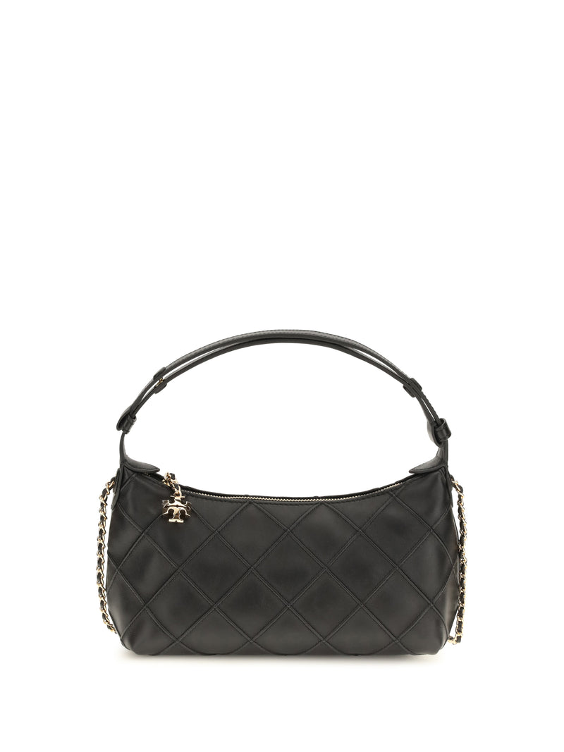 Tory Burch Tory Burch Fleming Clutch Black - World Class Fashion
