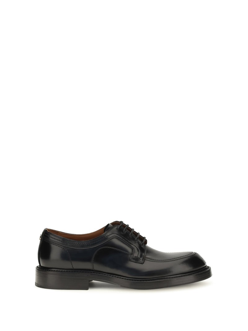 Dolce & Gabbana Dolce & Gabbana Calfskin Derby Loafers Black Men - World Class Fashion