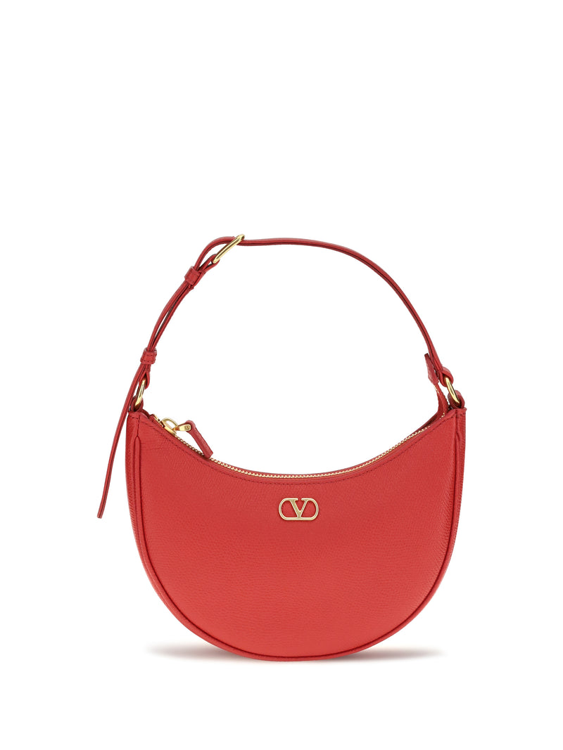 Valentino Garavani Valentino Garavani Mini Hobo Vlogo Signature Shoulder Bag - World Class Fashion
