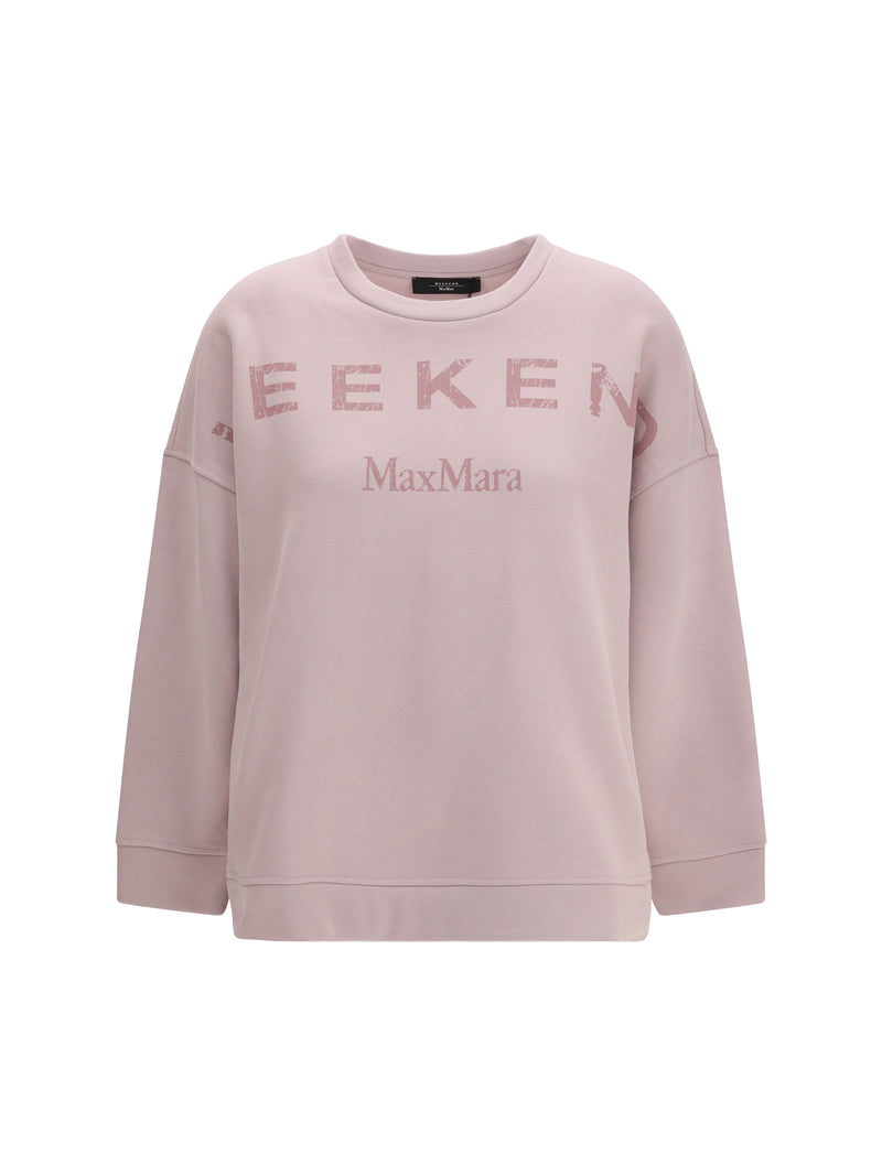 Max Mara Weekend Max Mara Weekend Cotton Crewneck Sweatshirt Lilla - World Class Fashion