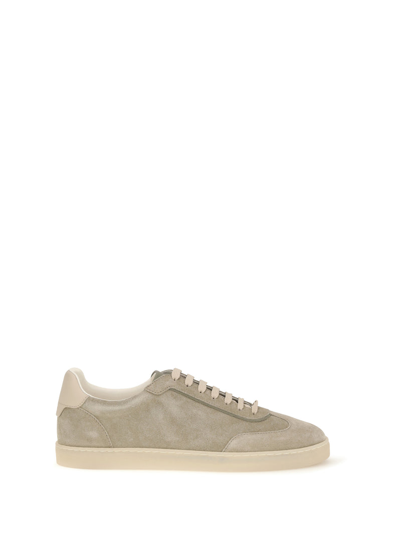 Brunello Cucinelli Brunello Cucinelli Suede Sneakers - World Class Fashion