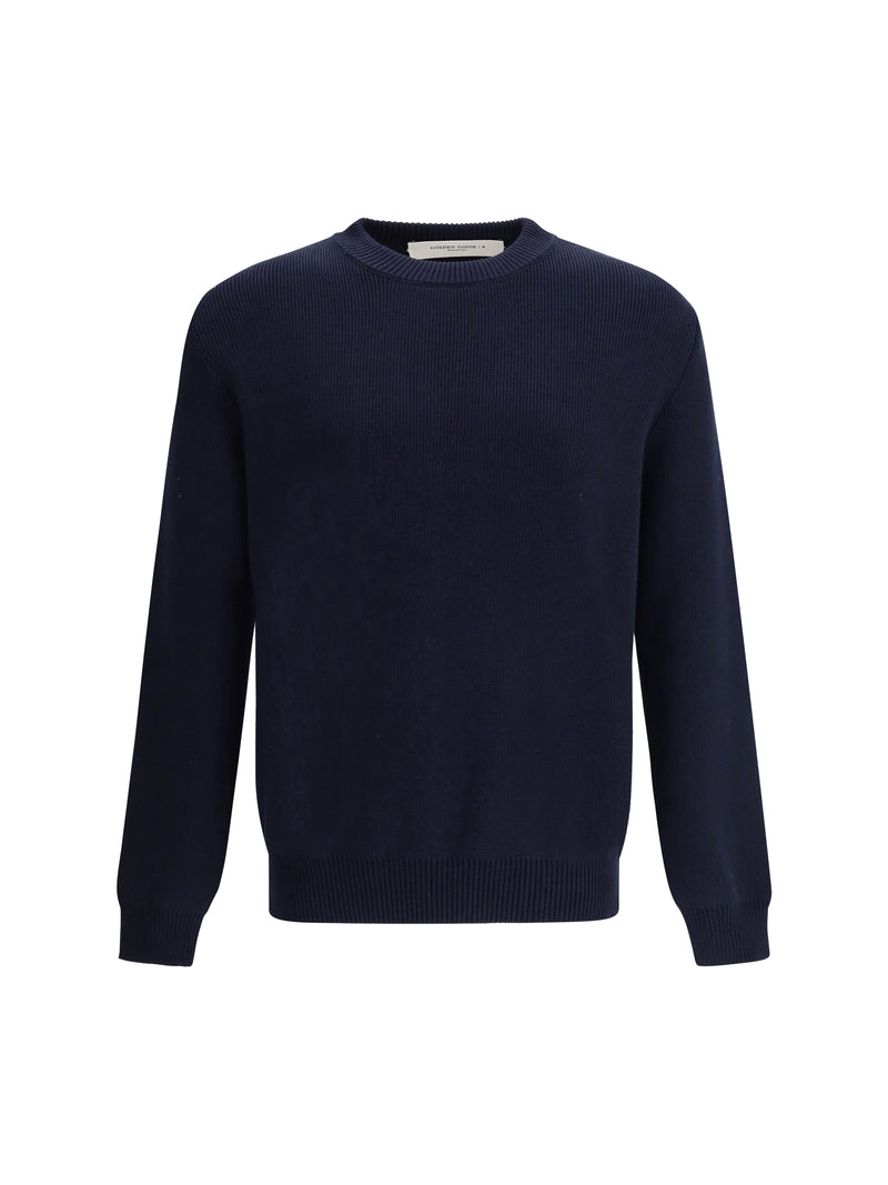 Golden Goose Golden Goose Golden Sweater Dark Blue Men - World Class Fashion