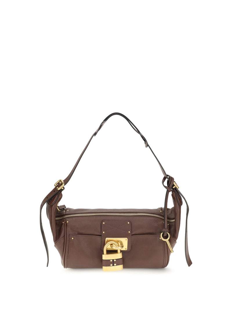 Chloe Chloé Small Paddington Shoulder Bag Crafty Brown - World Class Fashion