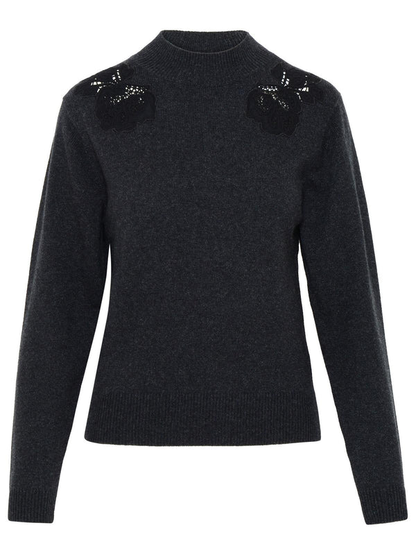 See By ChloÉ Wool Blend Grey Sweater