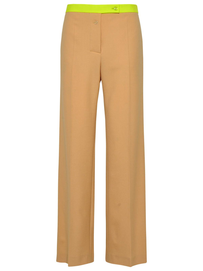Off-white Off-white Wool Blend Active Pants Beige Women - World Class Fashion
