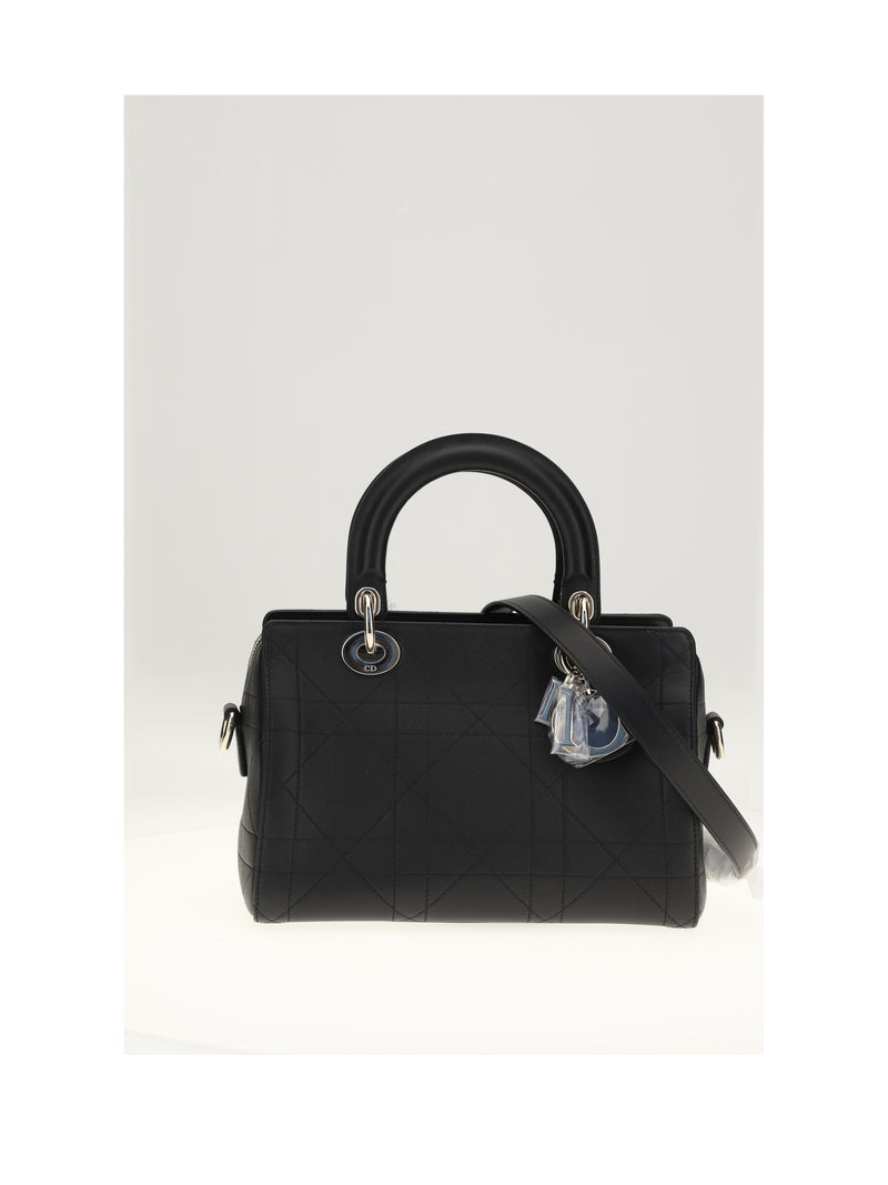 Dior Dior Calfskin Shoulder Bag Black - World Class Fashion
