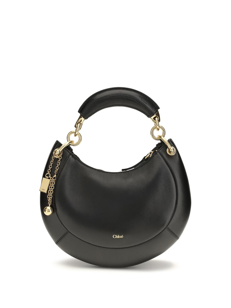Chloe Chloé Marcie Shoulder Bag Black - World Class Fashion