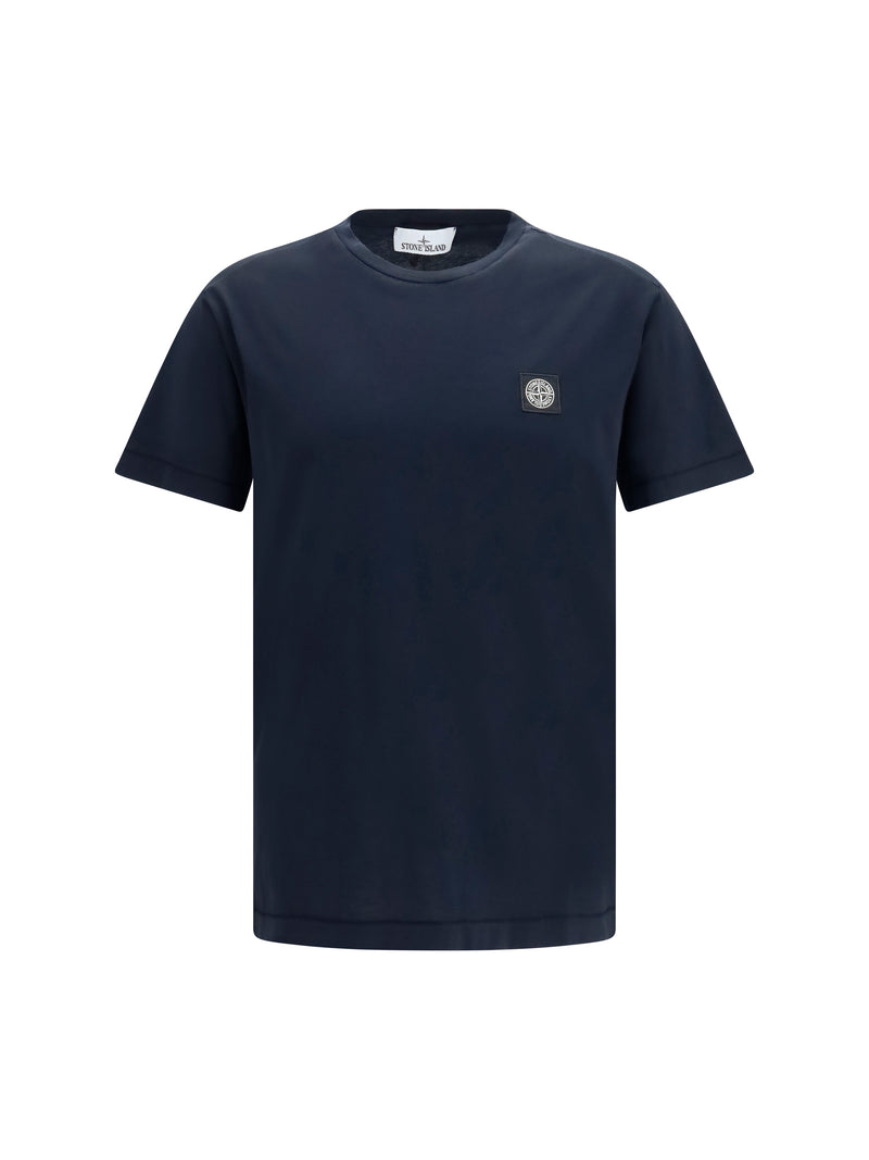Stone Island Stone Island Logo Patch T-shirt Navy Blue Men - World Class Fashion