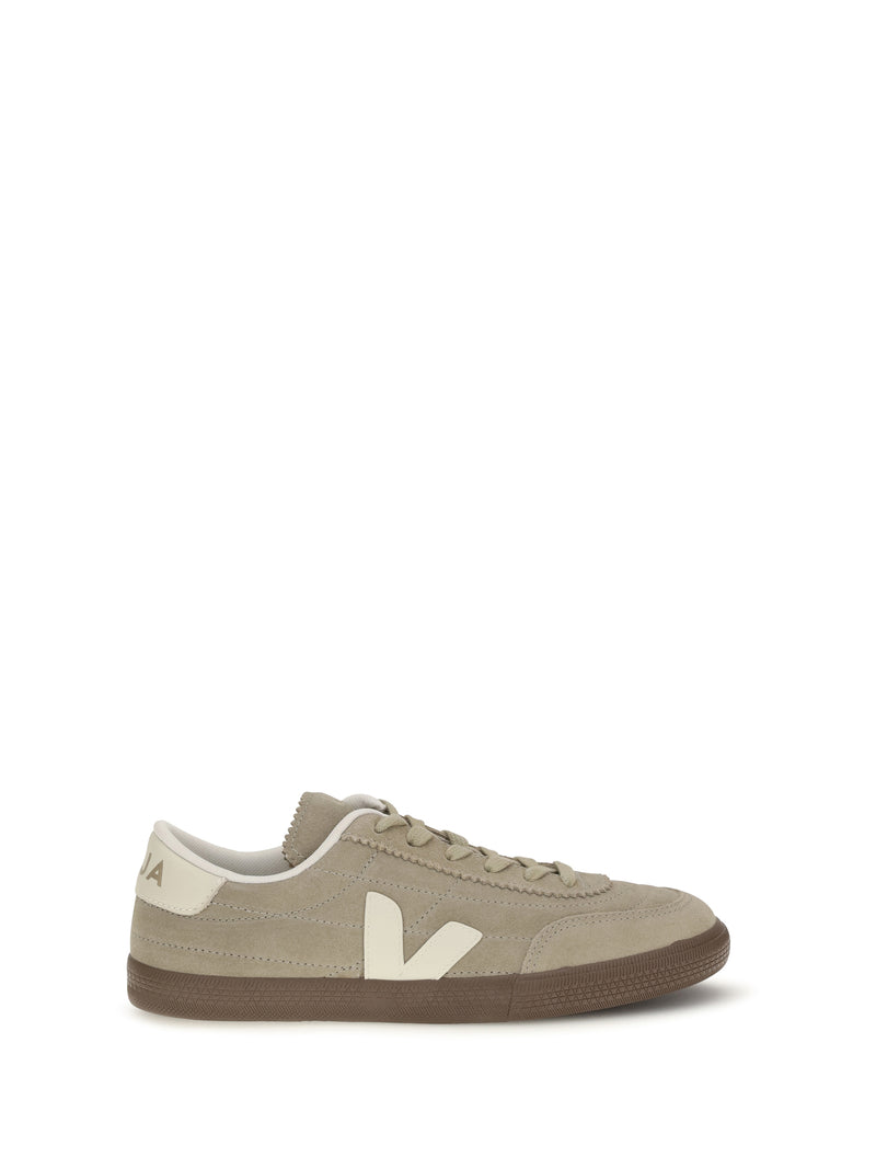 Veja Veja Panenka Suede Sneakers Taupe Pierre Bark - World Class Fashion