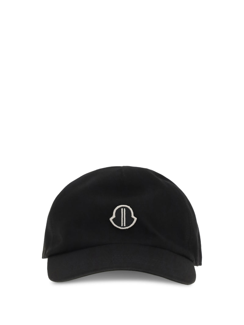 Moncler + Rick Owens Moncler + Rick Owens Baseball Cap Black - World Class Fashion