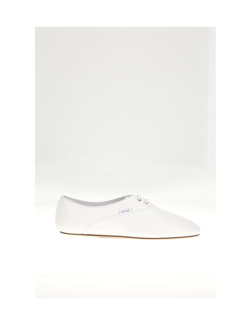 Celine Celine Women Lace-Up Shoes Ultra White - World Class Fashion