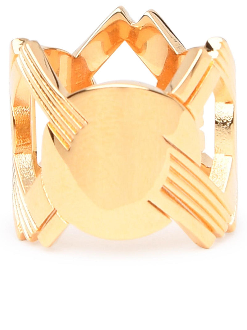 Leda Madera Leda Madera Anita Brass Ring Gold - World Class Fashion