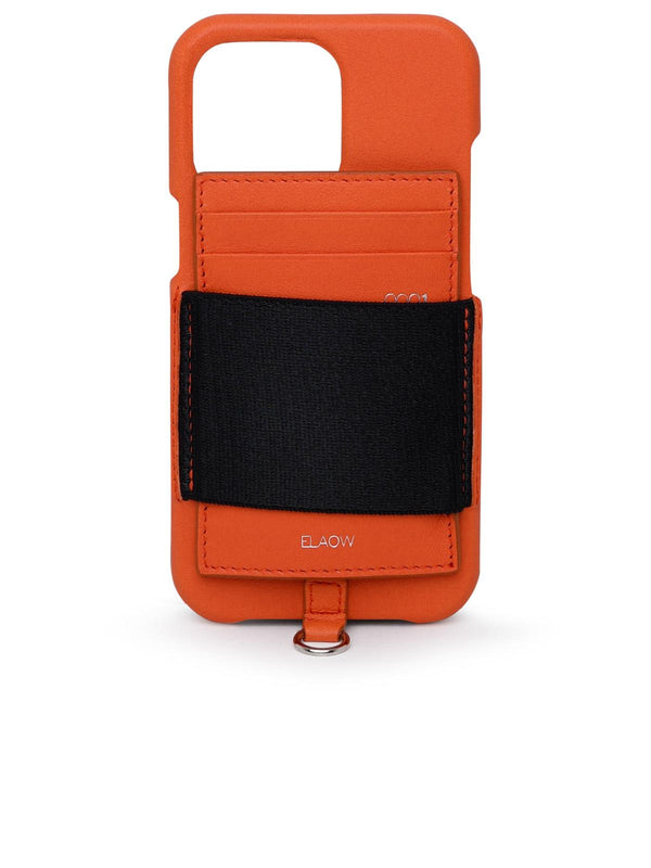 Elaow Orange Plastic I-phone Case 13