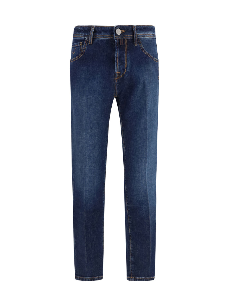 Jacob Cohen Jacob Cohen Scott Jeans Stretch Denim Blue Men - World Class Fashion
