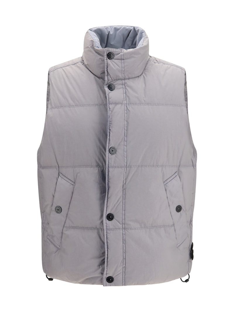 Stone Island Stone Island Crinkle Reps Ny Padded Vest - World Class Fashion