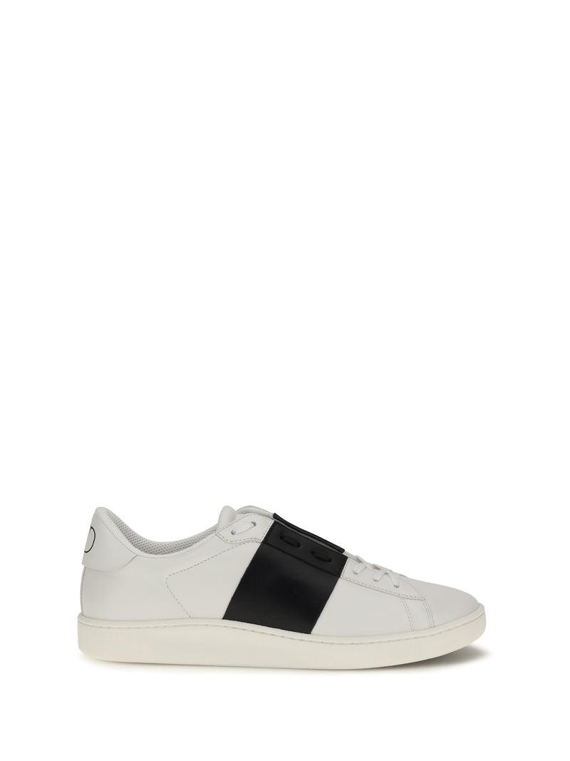 Valentino Garavani Zapatillas Valentino Garavani Open Bianco-Nero - World Class Fashion