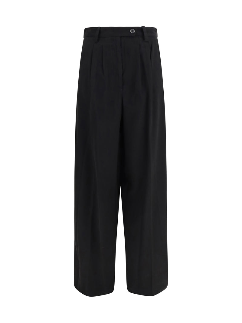 Gcds Gcds Wide-leg Tailored Pants Black Women - World Class Fashion