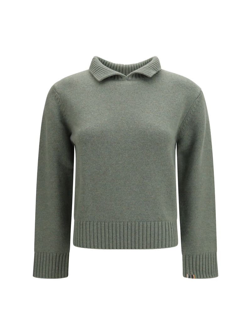 Extreme Cashmere Extreme Cashmere N°513 Jo Sweater Hemlock - World Class Fashion