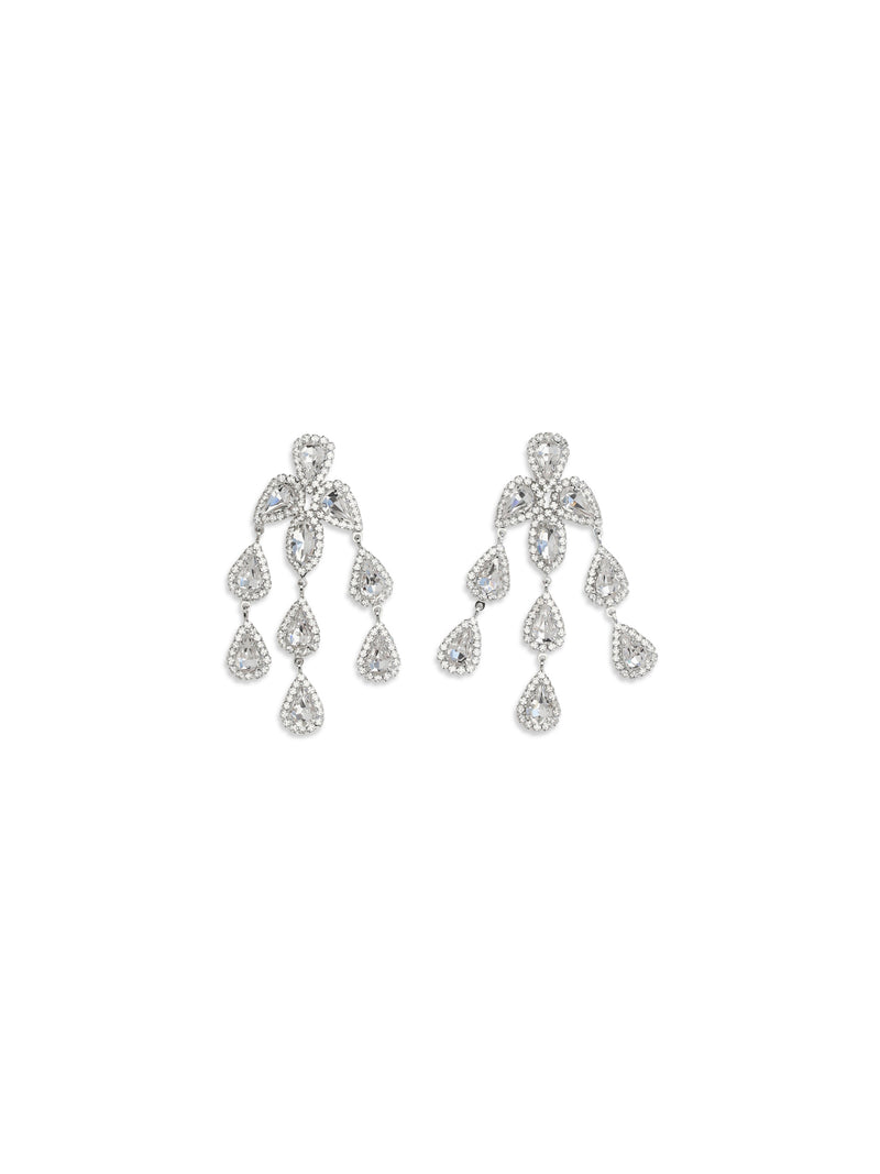Magda Butrym Magda Butrym Drop Earrings Rhodium Silver - World Class Fashion