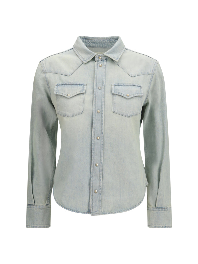 Jacob Cohen Jacob Cohen Western Shirt Light Blue Women - World Class Fashion