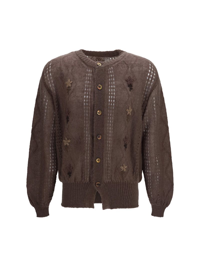 Magliano Magliano Cormagliano Cardigan Brown Men - World Class Fashion