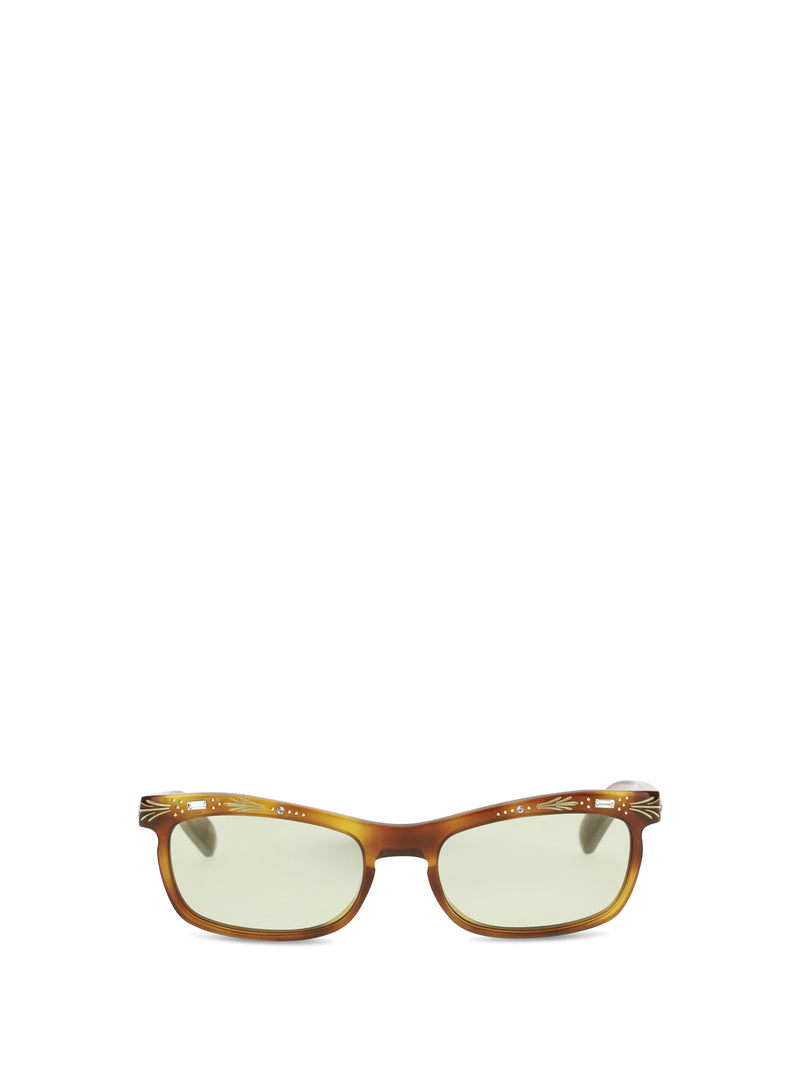 Valentino Garavani Valentino Garavani Rectangular Acetate Sunglasses 005 - World Class Fashion