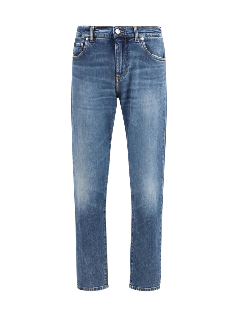 Dolce & Gabbana Dolce & Gabbana Straight-leg Denim Jeans Black - World Class Fashion