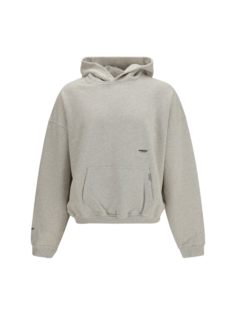 Represent Represent Micro Owners Club Hoodie Cream Marl - World Class Fashion