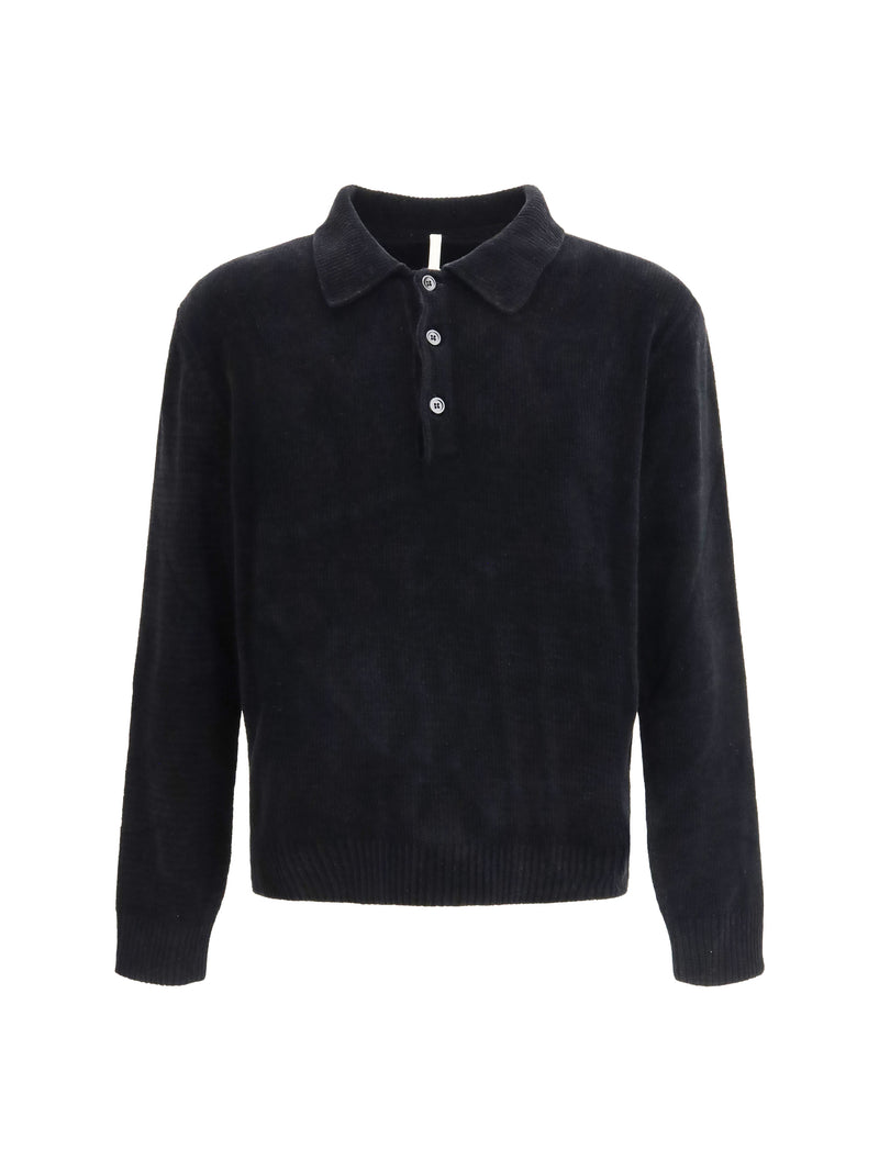 Sunflower Sunflower Chenille Polo Black - World Class Fashion
