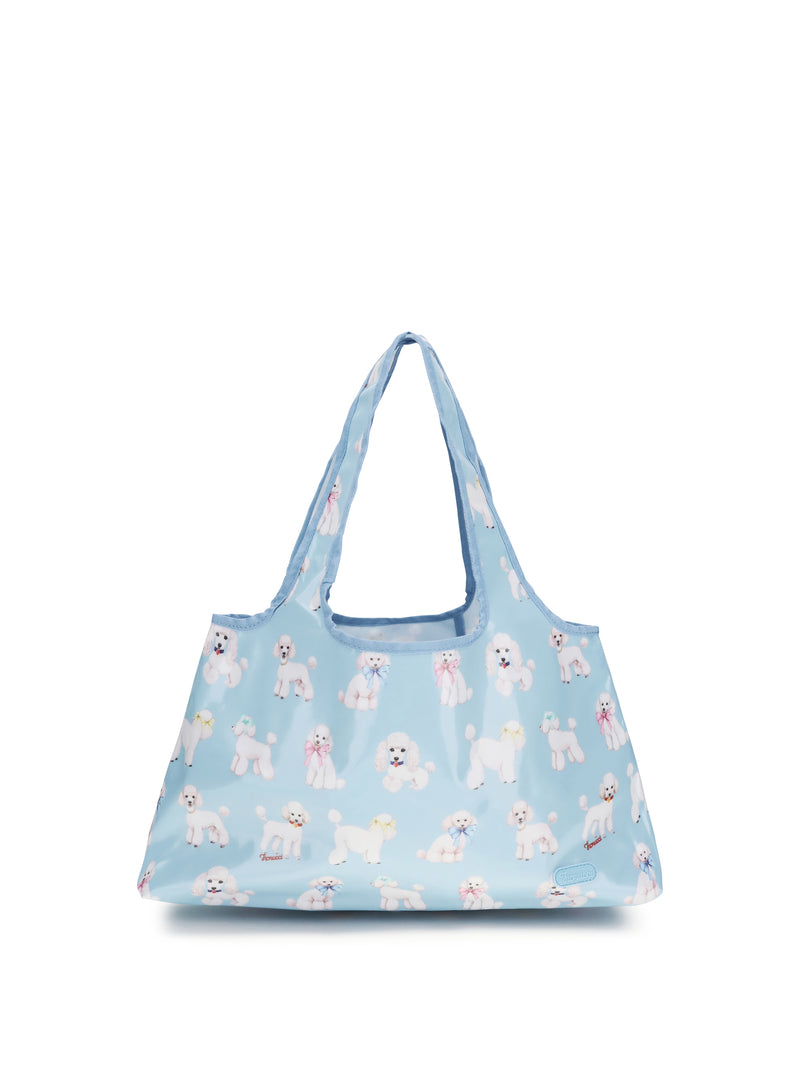Fiorucci Fiorucci Poodle Hobo Shoulder Bag Light Blue - World Class Fashion