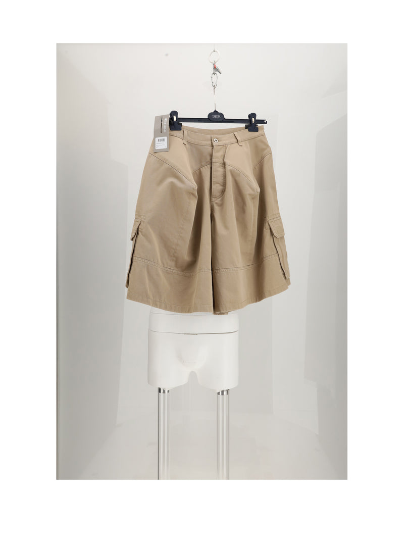 Dior Homme Dior Homme Look 59 Bermuda Shorts Grey - World Class Fashion