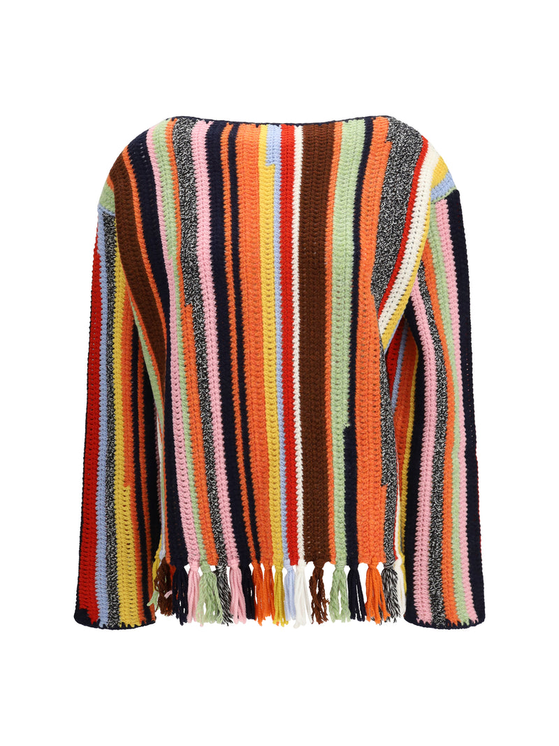 Prada Prada Wool and Cashmere Sweater Multicolor Men - World Class Fashion