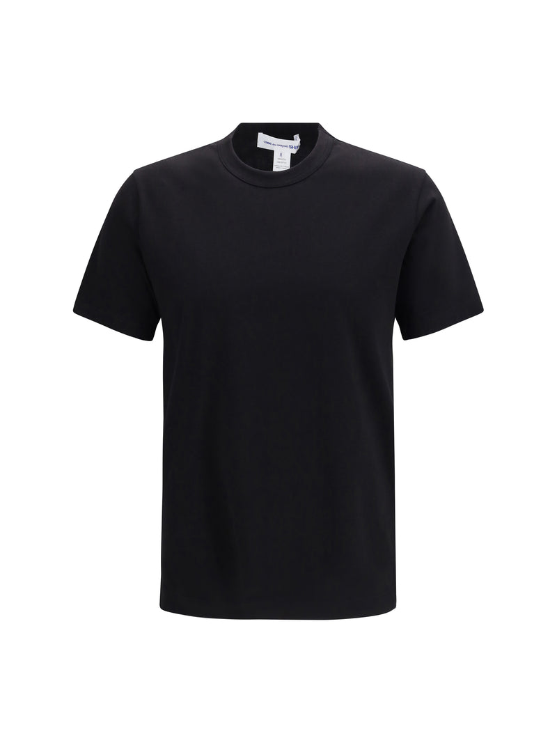Comme Des Garçons Shirt Comme Des Garçons Shirt Crewneck T-shirt Black - World Class Fashion