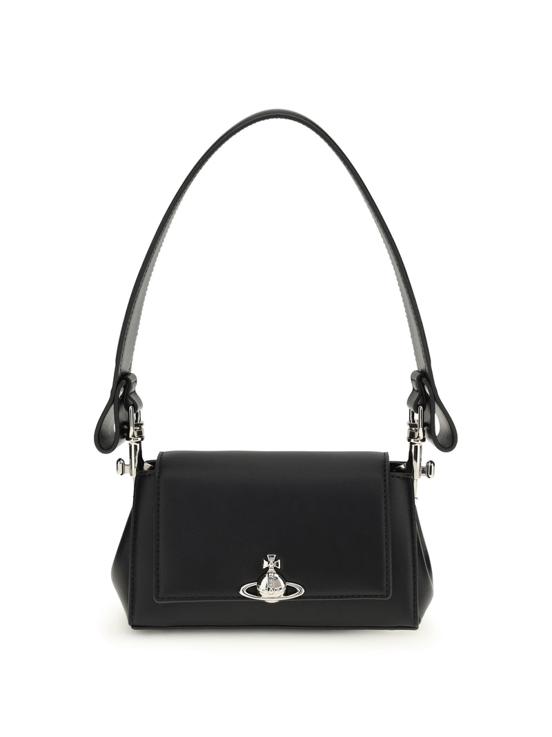 Vivienne Westwood Vivienne Westwood Hazel Small Shoulder Bag Black - World Class Fashion