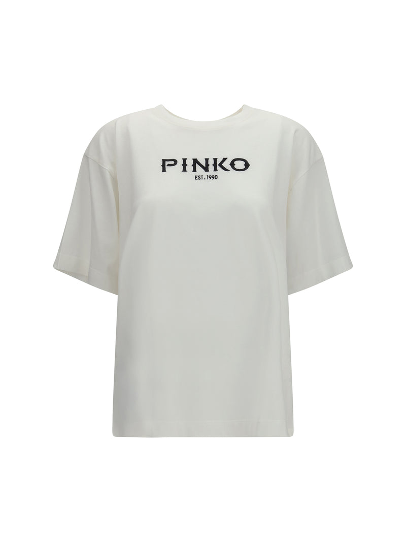 Pinko Pinko Carmagnola T-shirt Bianco-Biancaneve - World Class Fashion