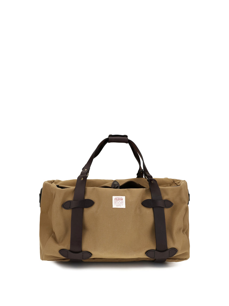 Filson Filson Medium Rugged Twill Travel Bag Tan - World Class Fashion