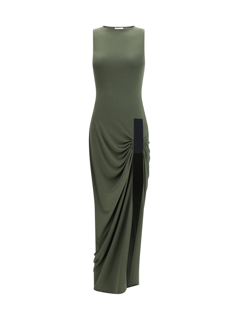 Coperni Coperni Long Fitted Dress Green Women - World Class Fashion
