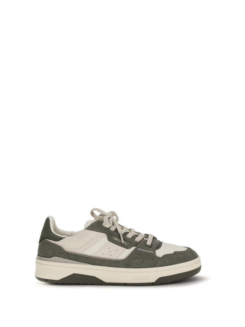 Axel Arigato Zapatillas Axel Arigato Clay Beige Claro/Verde Oscuro - World Class Fashion