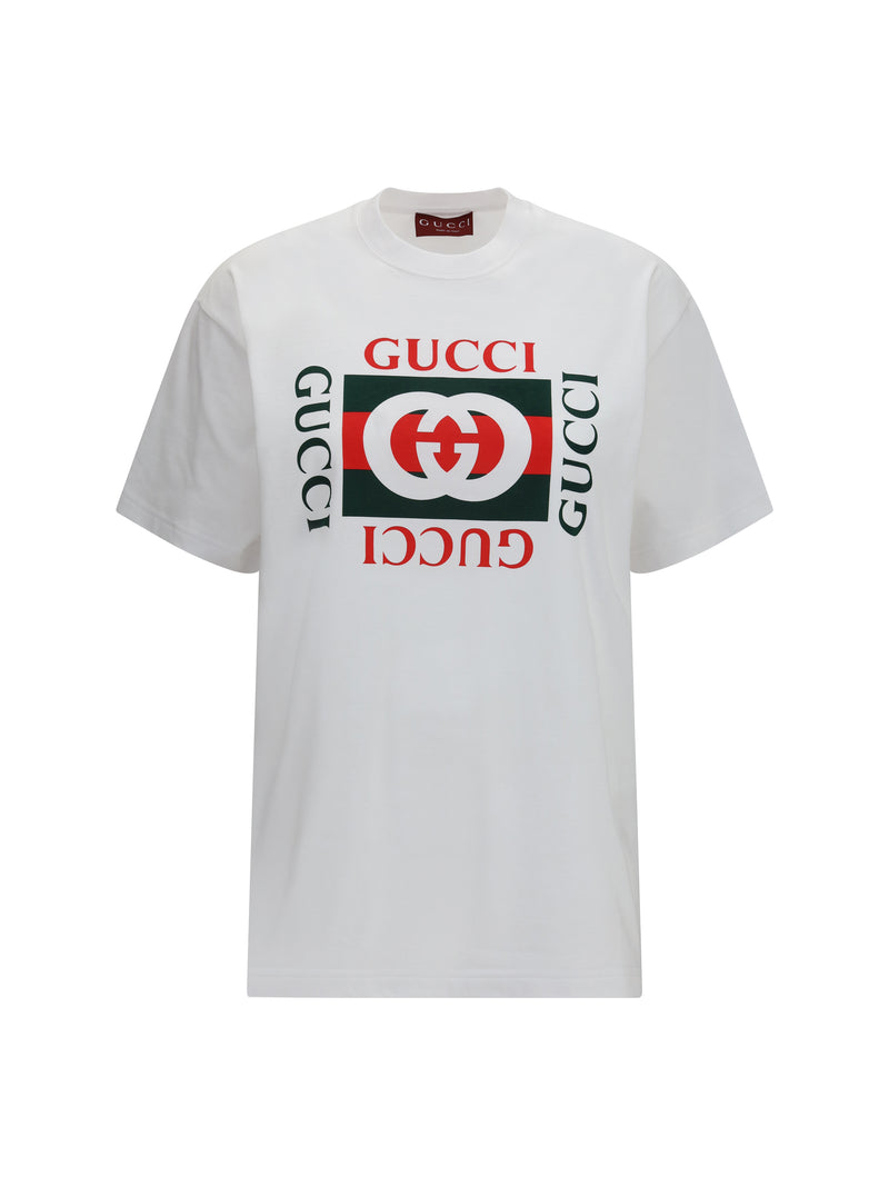 Gucci Gucci Ancora G Loved Cotton Jersey T-shirt White - World Class Fashion