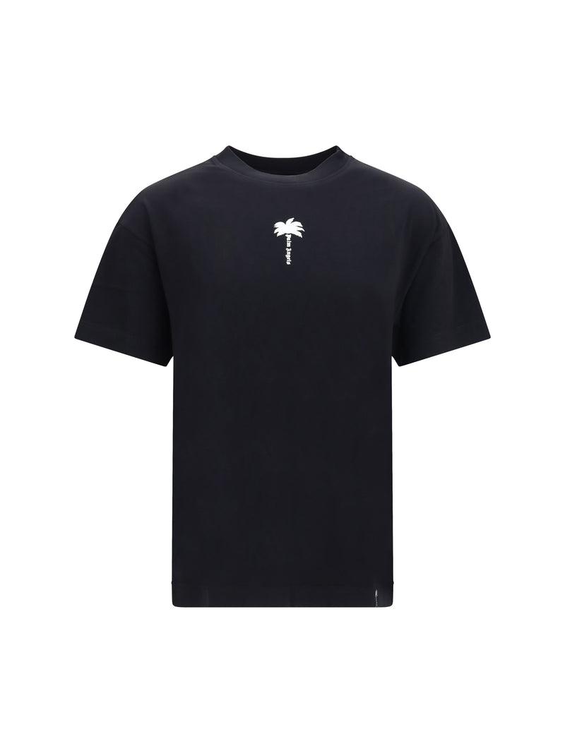 Palm Angels Palm Angels Palm Tree Statement T-shirt Black - World Class Fashion