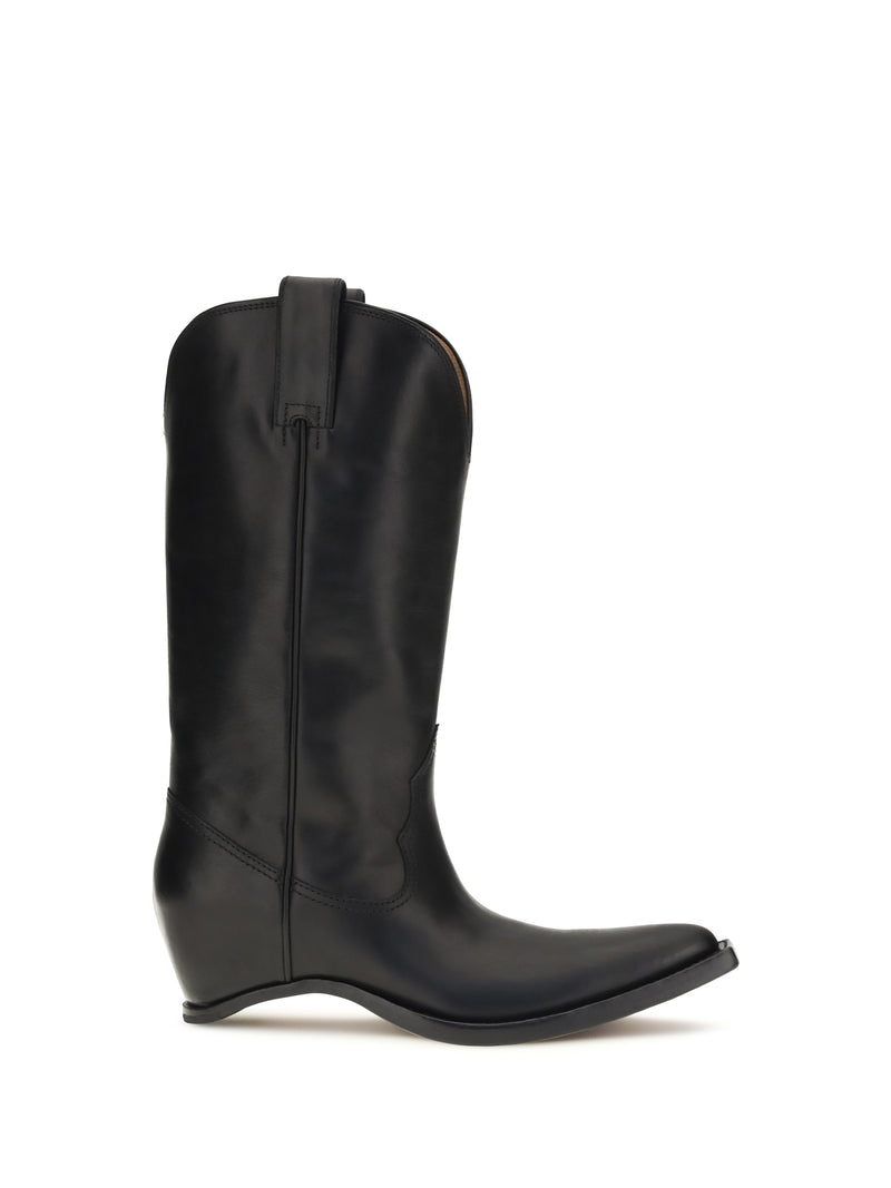 Margiela Margiela High-top Texan Boots Black Women - World Class Fashion