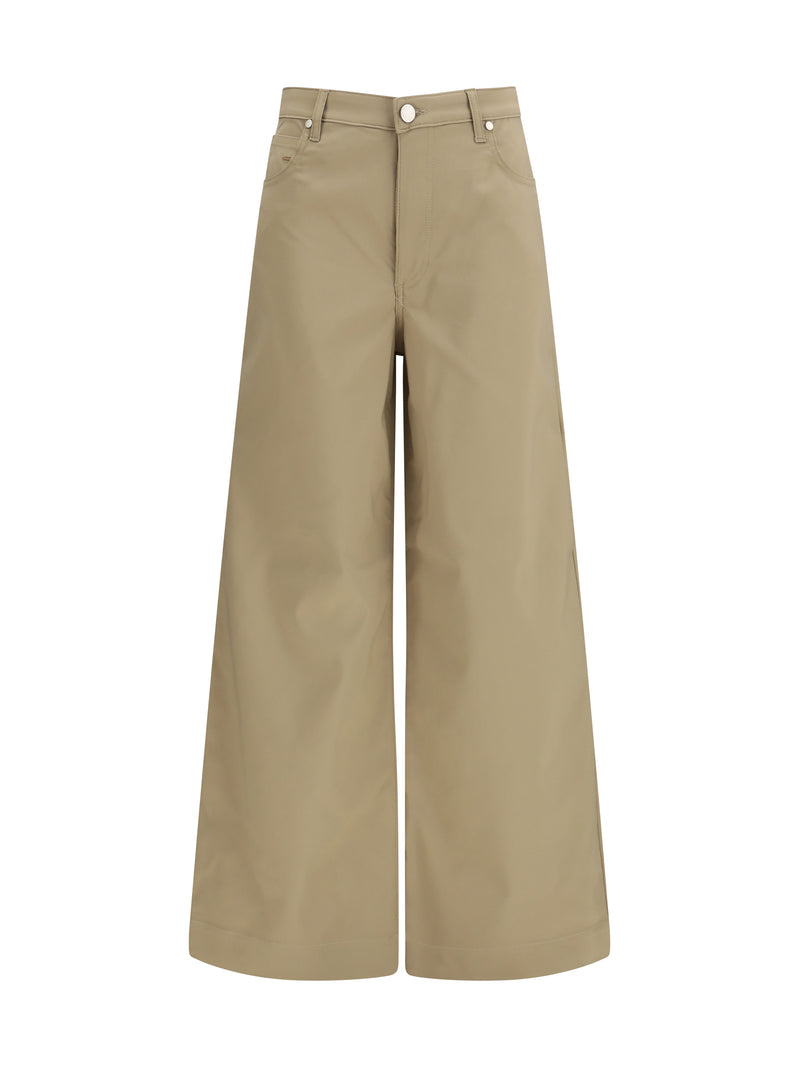 Cruna Cruna Five-pocket Stretch Cotton Pants Tortora - World Class Fashion