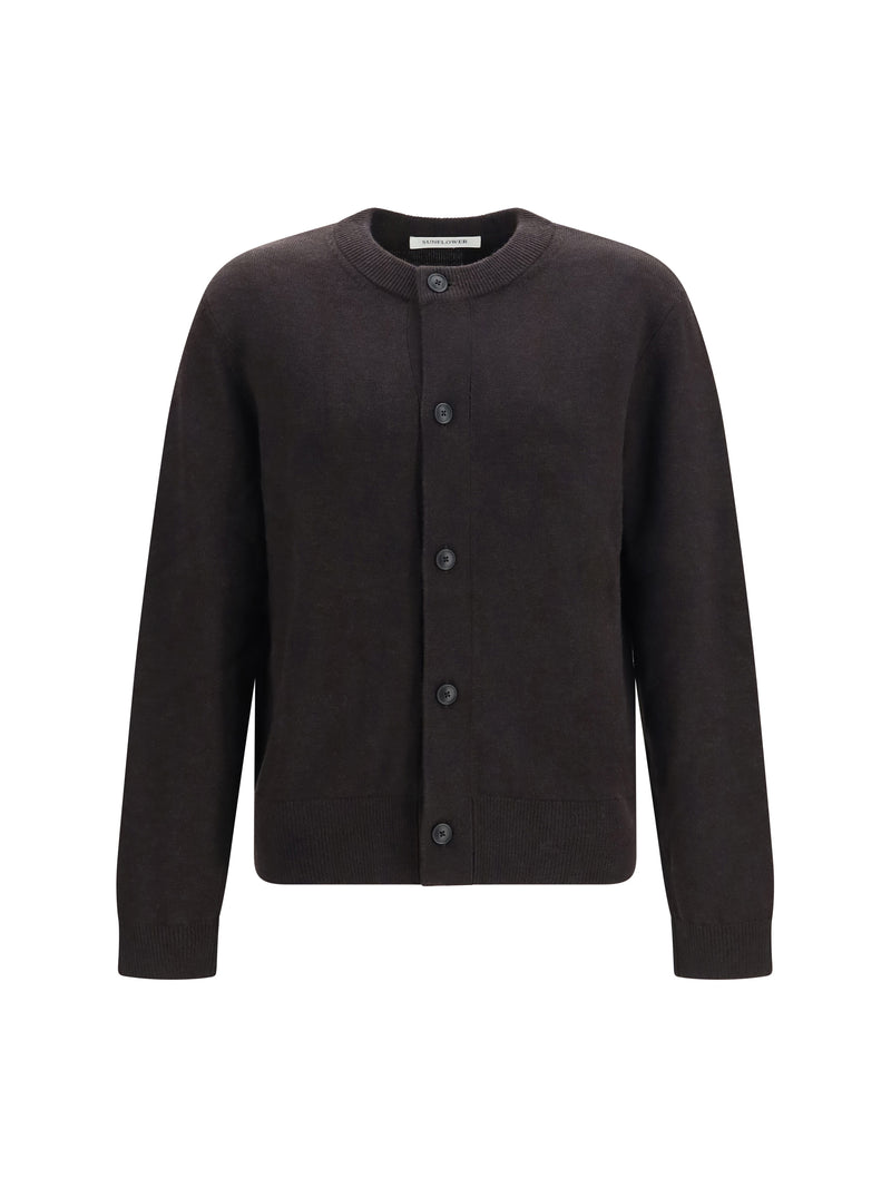 Sunflower Sunflower Button Cardigan Brown Men - World Class Fashion