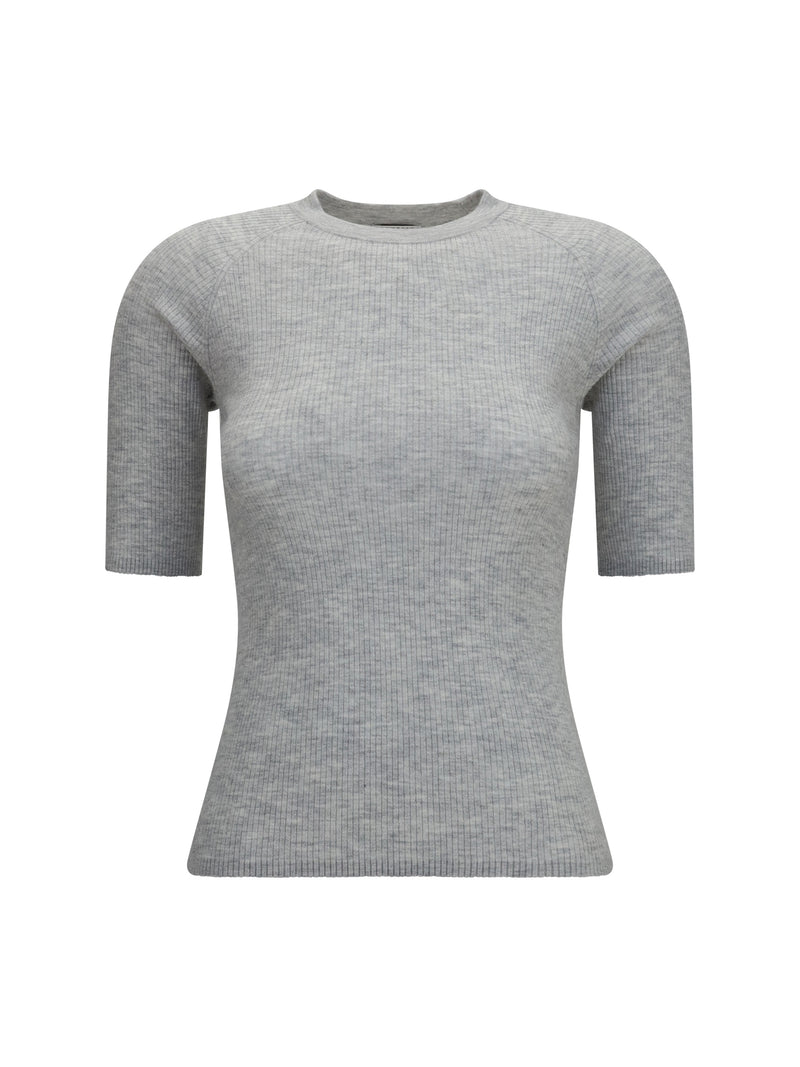 Brunello Cucinelli Brunello Cucinelli Lightweight Ribbed Sweater Ciottolo - World Class Fashion