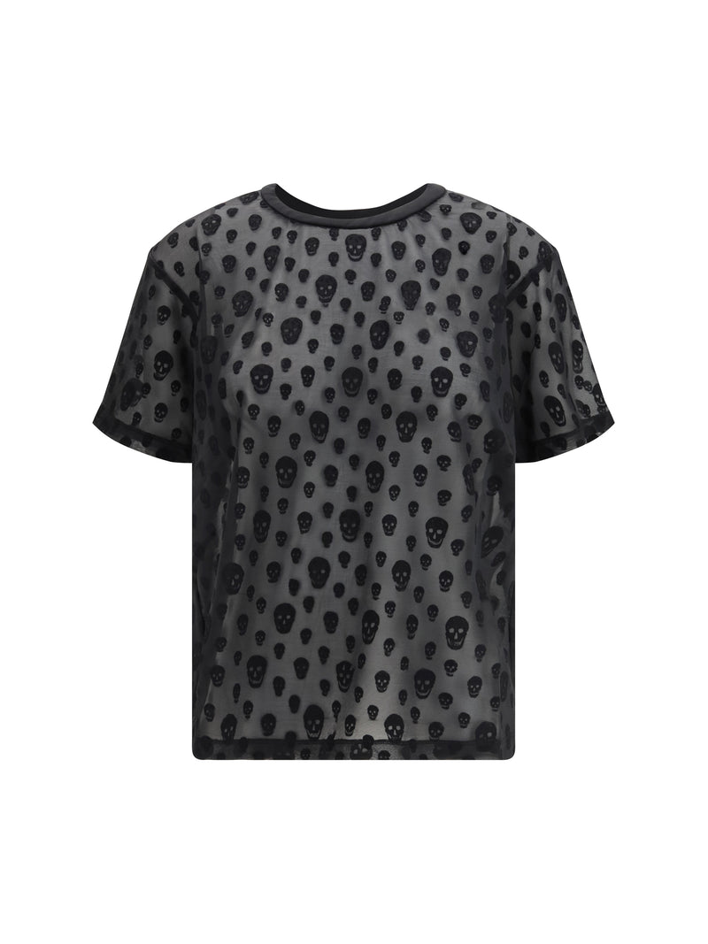 Alexander McQueen Alexander McQueen Skull T-shirt Black Women - World Class Fashion