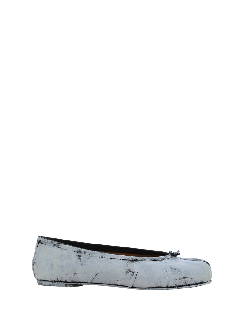 Margiela Margiela Tabi Ballerinas Black/White - World Class Fashion